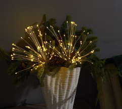 Bethlehem Lights (2) Star Bursts with Remote - Silver Wire in - £765.36 GBP