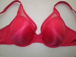 Wacoal 853188 Shiny Molded Pure Contour Underwire Bra Exotic Red 32DD MSRP $65 - £20.92 GBP