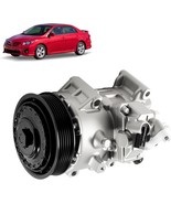 Air Conditioner AC Compressor with Clutch Compatible with Toyota Corolla - $5,182.55 MXN