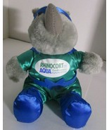 Rhinocort Allergy Spray Aqua Plush Stuffed Rhino - $10.39