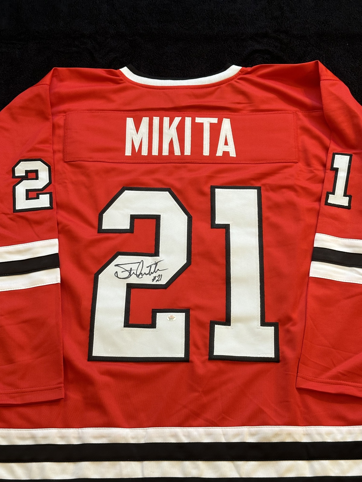 Primary image for Stan Mikita Signed Chicago Blackhawks Hockey Jersey COA
