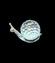 Iris Arc Crystal Snail with Round Crystal Body Figure - $22.00