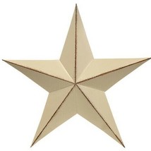 Dimensional Barn Star Country Distressed White Star Primitive Farm Wall Décor - £6.01 GBP+