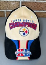 NFL Pittsburgh Steeler Super Bowl XL Champions Adjustable Embroidered Hat - £12.02 GBP