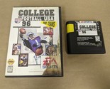 College Football USA 96 Sega Genesis Cartridge and Case water damage - $5.89