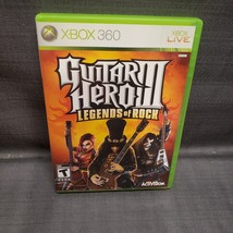 Guitar Hero III: Legends of Rock (Microsoft Xbox 360, 2007) Video Game - £10.95 GBP