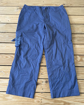 title nine women’s crop cargo pants Size 4 Grey L7 - £23.49 GBP