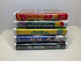 Lot Of 5 Walt Disney Animated VHS - All Play Great - $27.20