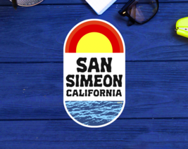 San Simeon Vinyl Decal Sticker 4&quot; or 4.5&quot; Tall California Vinyl USA CA - £4.27 GBP+