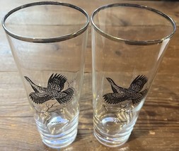 Set Of 2 Vintage Federal Glass Grouse Highball Glasses - $19.16 CAD