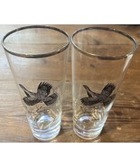Set Of 2 Vintage Federal Glass Grouse Highball Glasses - $19.14 CAD