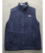 The North Face Vest Mens L Multi Fleece Stretch Sleeveless Mock Neck Ful... - $514.78 MXN