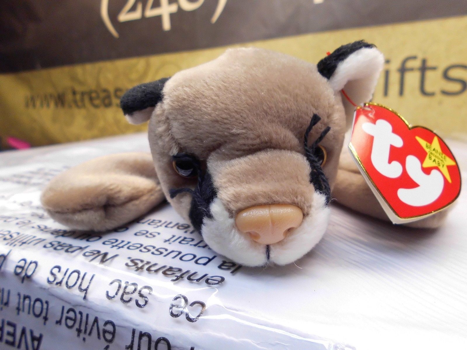 Ty Beanie Babies Canyon the Mountain Lion - $7.67