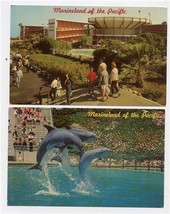 2 Marineland of the Pacific Postcards Palos Verdi Peninsula California D... - $10.89