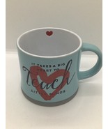 Prima Design Teachers Coffee Mug blue red black - $14.92 CAD