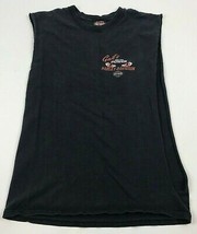 Harley Davidson Muscle Tee Graphic T-Shirt Black Cut Gail&#39;s Kansas City Mo Sz S - £8.60 GBP
