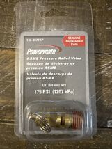 Powermate 136-0077Rp Pressure Relief Valve,  175 Psi, Asme - $218.72 MXN Powermate 136-0077Rp Pressure Relief Valve,  175 Psi, Asme - $218.72 MXN