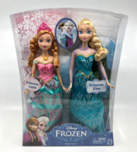 Disney Frozen Princess Anna &amp; Elsa Royal Sisters 2 Doll Pack - £70.64 GBP