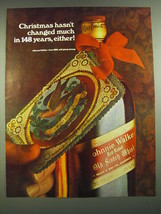 1968 Johnnie Walker Scotch Ad - Christmas hasn&#39;t changed much in 148 years - £14.53 GBP