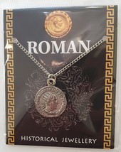 Westair - Roman Historical Jewellery - Trajan Coin Pendant - Pewter - £4.93 GBP