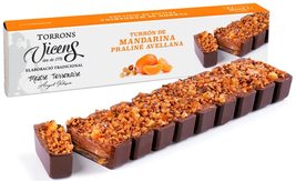 Vicens Agramunt&#39;s Torrons - Natura Collection - Tangerine Nougat with Hazelnut P - £28.44 GBP