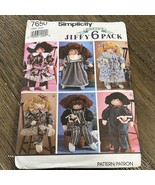 Simplicity 7650 Jiffys Babies Doll Clothes Sewing Pattern One Size - $5.25 CAD