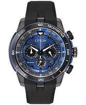 Citizen men&#39;s chronograph eco-drive ecosphere watch in Blue - size One Size - $396.99