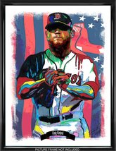 Craig Kimbrel Boston Red Sox Baseball Print Poster Wall Art 18x24 - £20.16 GBP