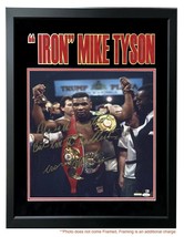Mike Tyson Signed Framed 16x20 Photo Inscribed &quot;Ali Greatest&quot; #D/10 JSA COA - £1,901.78 GBP