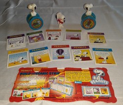 Snoopy and the Peanuts Gang - Wendy&#39;s Kid&#39;s Meal Premiums and figurine - used - £8.06 GBP