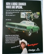 Dodge Fever Charger Chrysler Magazine Advertising Print Ad Art 1969 - $113.38 MXN