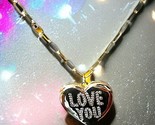 FRASIER STERLING Love You Locket New With Tags MSRP $50 - £35.59 GBP