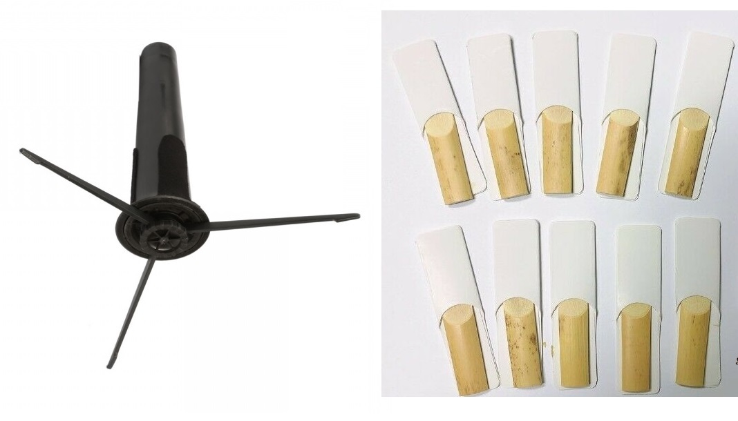 Soprano Saxophone Stand + 1- Reeds - Black - $19.99