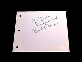 ROBERT F. WAGNER US SENATOR OF NY LAWYER SIGNED AUTO VINTAGE CUT JSA AUT... - $69.29