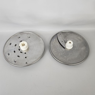 (2) Kitchenaid KFPM 650 WH Food Processor Slicing Blades Discs Replacement - $17.77