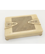 Vintage, 1930&#39;s, Bakelite Art Nouveau Decorative Hinged Box - $140.65 CAD