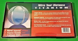  Nitro Tour Distance Titanium, Package of 18 White Golf Balls  - £15.42 GBP