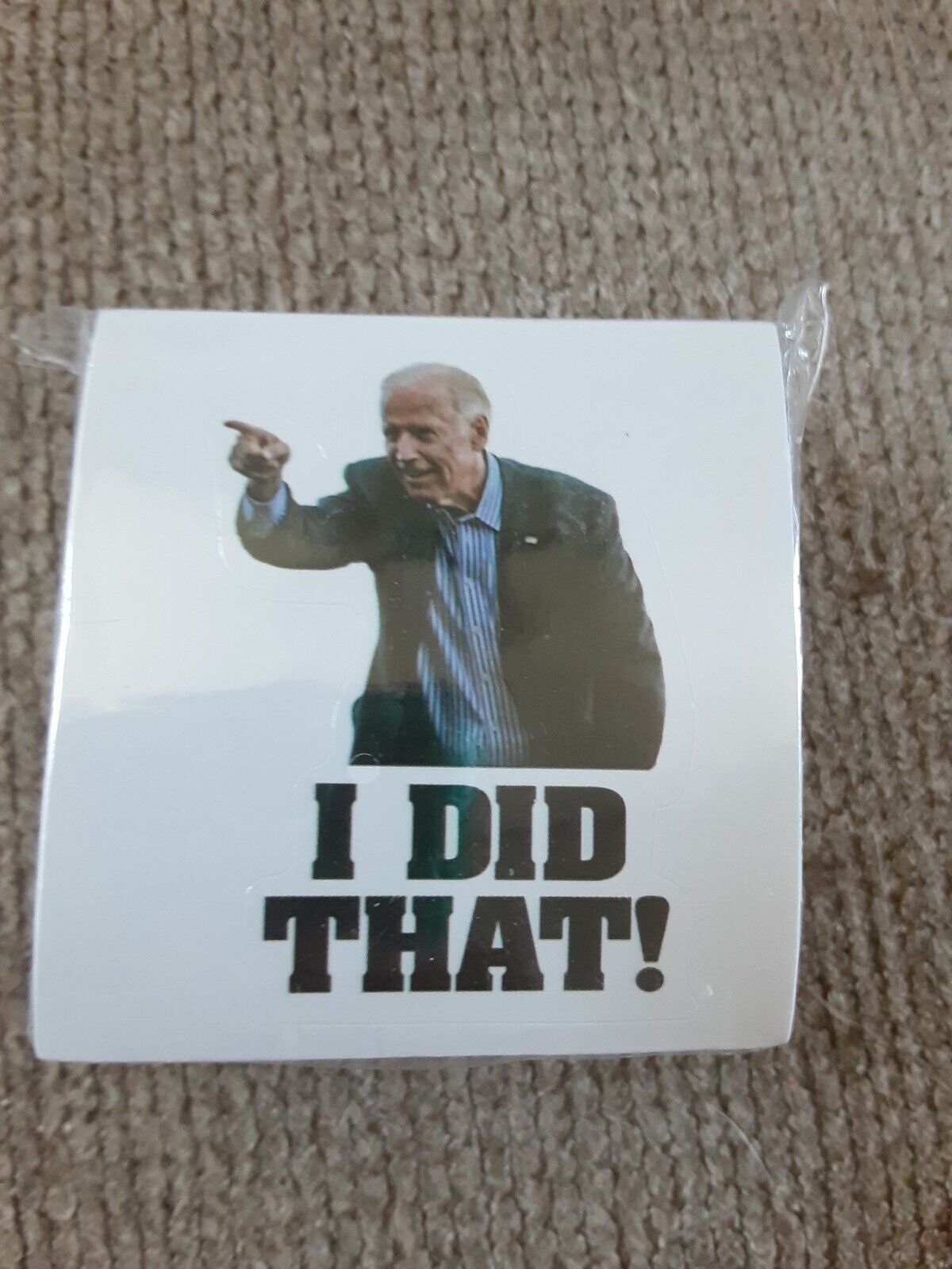 20 pc  Joe Biden I DID THAT Sticker Humor Funny Decal Sticker Set - $3.85