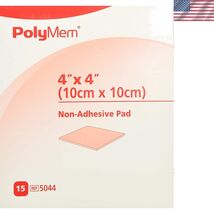 Cloth Wound Dressings, Non-Adhesive, 4" x 4", Box of 15 - $166.40