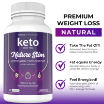 Nature Slim Keto Diet Pills Body Trim Ketogenix Formula Advanced Weight Loss - £19.09 GBP