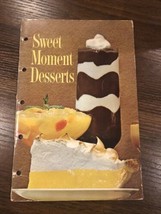 Vintage Cookbook General Foods Sweet Moment Desserts 1963 Recipe Paperback Book - £10.25 GBP
