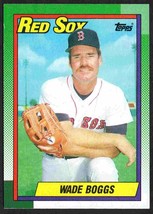 Boston Red Sox Wade Boggs 1990 Topps Baseball Card #760 nr mt - £0.39 GBP