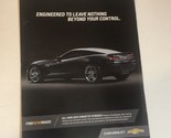 Chevrolet Corvette Stingray Print Ad Advertisement pa10 - £4.66 GBP