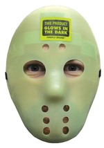 Hockey Mask - Glow In The Dark - Halloween Costume Accessory - Unisex - One Size - £7.81 GBP