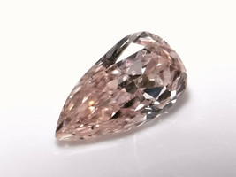 Real 0.43ct Natural Loose Light Pink Fancy Color Diamond GIA Certified Pear SI2 - £3,639.94 GBP