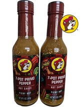 2 Packs Buc-ee&#39;s 7-Pot Primo Pepper Hot Sauce - Fiery Hot - £17.48 GBP