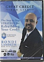 GREAT CREDIT FOR LIFE (3 Audio CD&#39;s) Rebuilding Your Credit Score Rondi ... - £15.61 GBP