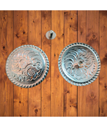 Action Company 1 1/2&quot; Silver Plated Concho Set of 2 - $9.89