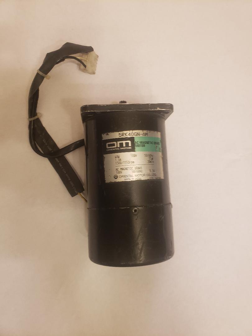 Oriental AC Magnetic Brake Motor 5RK40GN-AM - $60.00
