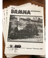 Lot of 6 BRMNA Journal 1992 Complete British Railway Modellers of North ... - €8,28 EUR